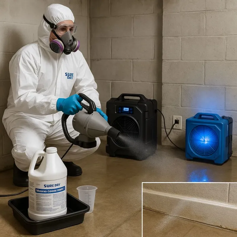 Sanitization and Odor Removal process in Caribou, ME